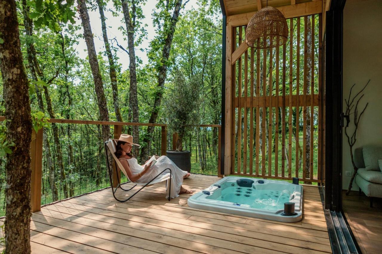 Wabi Sabi Lodge - Spa&Sauna Privatif - Foret Turenne 외부 사진